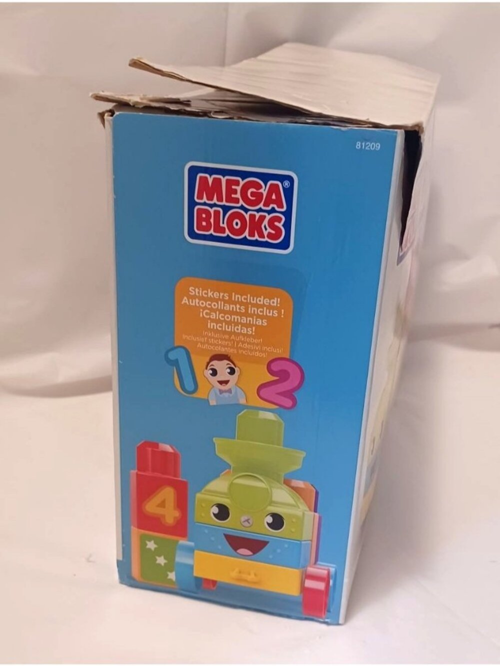 Mega Bloks First Builders 123 Learning Train Building Blocks Toy 50 Pcs Ages 1-5 - Picture 4 of 7